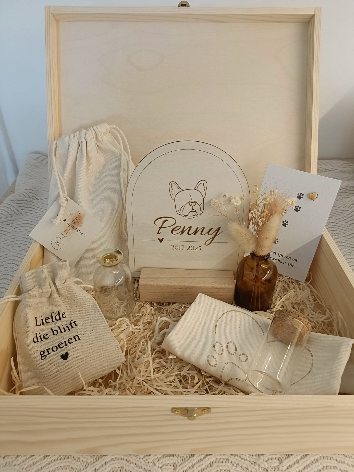 Troostbox huisdier + inhoud (groot)